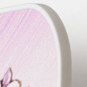 Ballerina in Blue Personal Pink Pickleball Paddle (Links Detail)