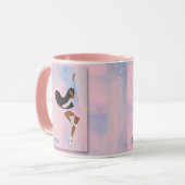 Ballerina in de Mok Roze koffie (Voorkant links)