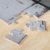 Ballerina in de stad impressionist legpuzzel (Zijkant)