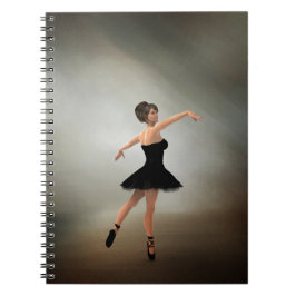 Ballerina in de Zwarte Dress Notitieboek