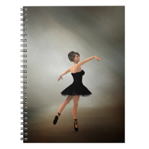 Ballerina in de Zwarte Dress Notitieboek