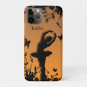 Ballerina in Garden Dusk Personal Case-Mate iPhone Case (Achterkant)