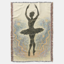 Ballerina in Graziöser Anmut - Sanfte Farben Deken