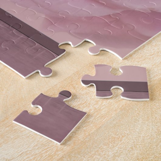 Ballerina in het wit met roze Rose Legpuzzel (Zijkant)