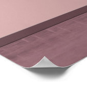 Ballerina in het wit met roze Rose Poster (Hoek)