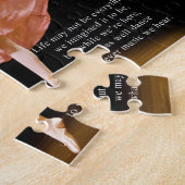 Ballerina in het zwart en de rode puzzel (Zijkant)