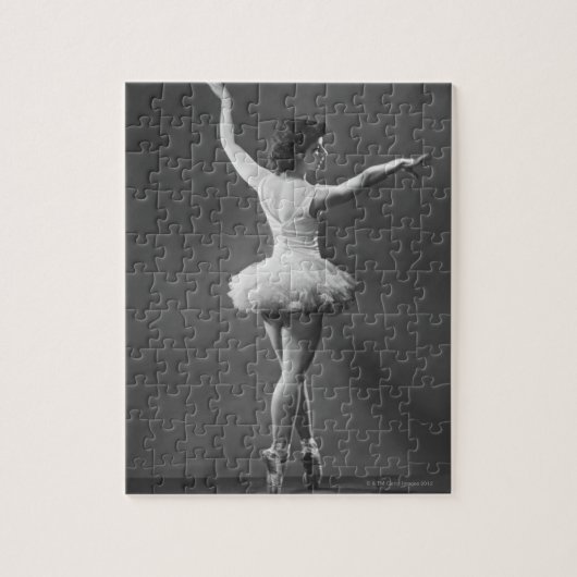 Ballerina in Tutu Legpuzzel (Verticaal)