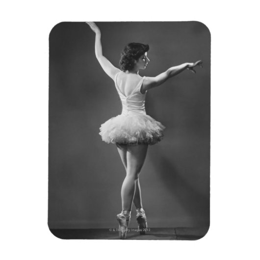 Ballerina in Tutu Magneet (Verticaal)