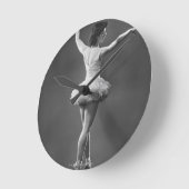 Ballerina in Tutu Ronde Klok (Hoek)