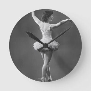 Ballerina in Tutu Ronde Klok
