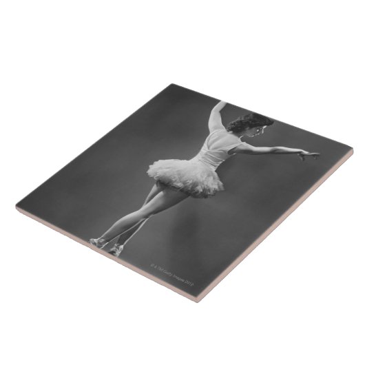 Ballerina in Tutu Tegeltje (Zijkant)