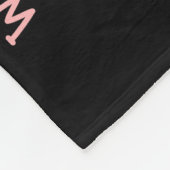 Ballerina inspirerend vriendschap bericht fleece deken (Hoek)