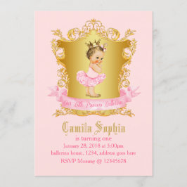 Ballerina Invitation Kaart