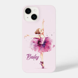 Ballerina iPhone hoesje, Ballet telefoon hoesje iPhone 14 Hoesje