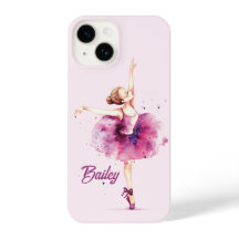 Ballerina iPhone hoesje, Ballet telefoon hoesje