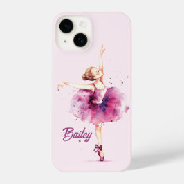 Ballerina iPhone hoesje, Ballet telefoon hoesje iPhone 14 Hoesje
