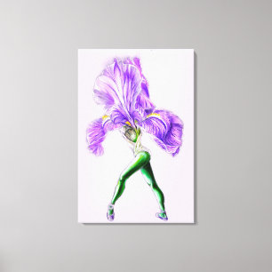 Ballerina Iris Bloem Ballet Danser Canvas Print