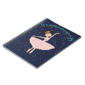 ballerina je hebt geen vleugels nodig om een noteb notitieboek (Linkerzijde)