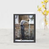 Ballerina Kaart (Gele Bloem)