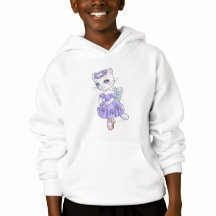 Ballerina Kat (Lavender) Hoodie