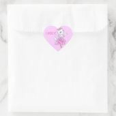 Ballerina Kat Sticker (Tas)