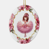 Ballerina keramisch Ornament (Rechts)
