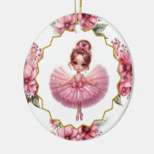 Ballerina keramisch Ornament (Links)