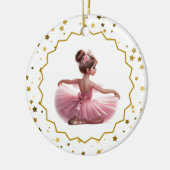 Ballerina keramisch Ornament (Links)