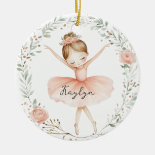 Ballerina Keramisch Ornament