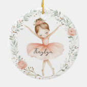 Ballerina Keramisch Ornament (Achterkant)