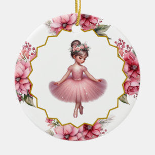 Ballerina keramisch Ornament