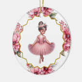 Ballerina keramisch Ornament (Links)