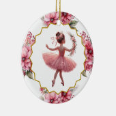 Ballerina keramisch Ornament (Rechts)