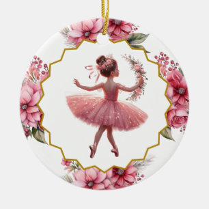 Ballerina keramisch Ornament