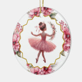 Ballerina keramisch Ornament (Links)