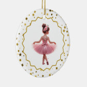 Ballerina keramisch Ornament (Rechts)