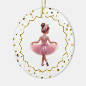 Ballerina keramisch Ornament (Links)