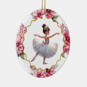 Ballerina keramisch Ornament (Rechts)