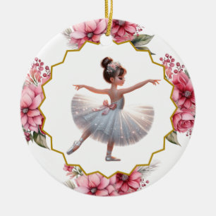 Ballerina keramisch Ornament