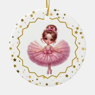 Ballerina keramisch Ornament