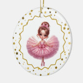 Ballerina keramisch Ornament (Links)