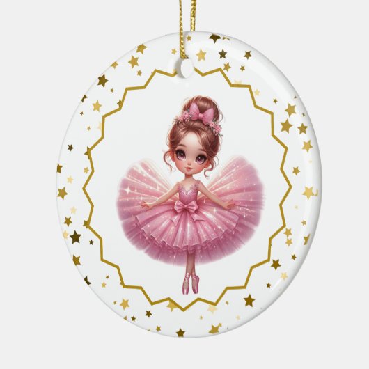 Ballerina keramisch Ornament (Links)