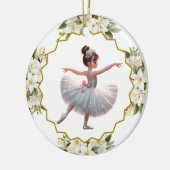 Ballerina Keramische Versiering Keramisch Ornament (Links)