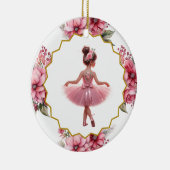 Ballerina Keramische Versiering Keramisch Ornament (Rechts)