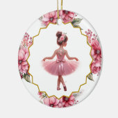 Ballerina Keramische Versiering Keramisch Ornament (Links)