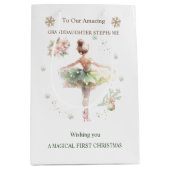 Ballerina kerstcadeauzak medium cadeauzakje