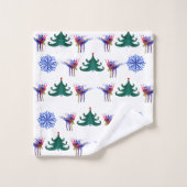 Ballerina Kerstmis Bad Handdoek (Wasdoekje)