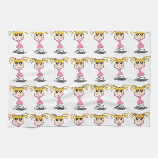 Ballerina Kitchen Towel Theedoek (Horizontaal)