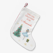 Ballerina Kleine Kerstsok (Voorkant (Hangend))