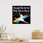 BALLERINA, KLEINE MAAR FIERCE POSTER (Keuken)